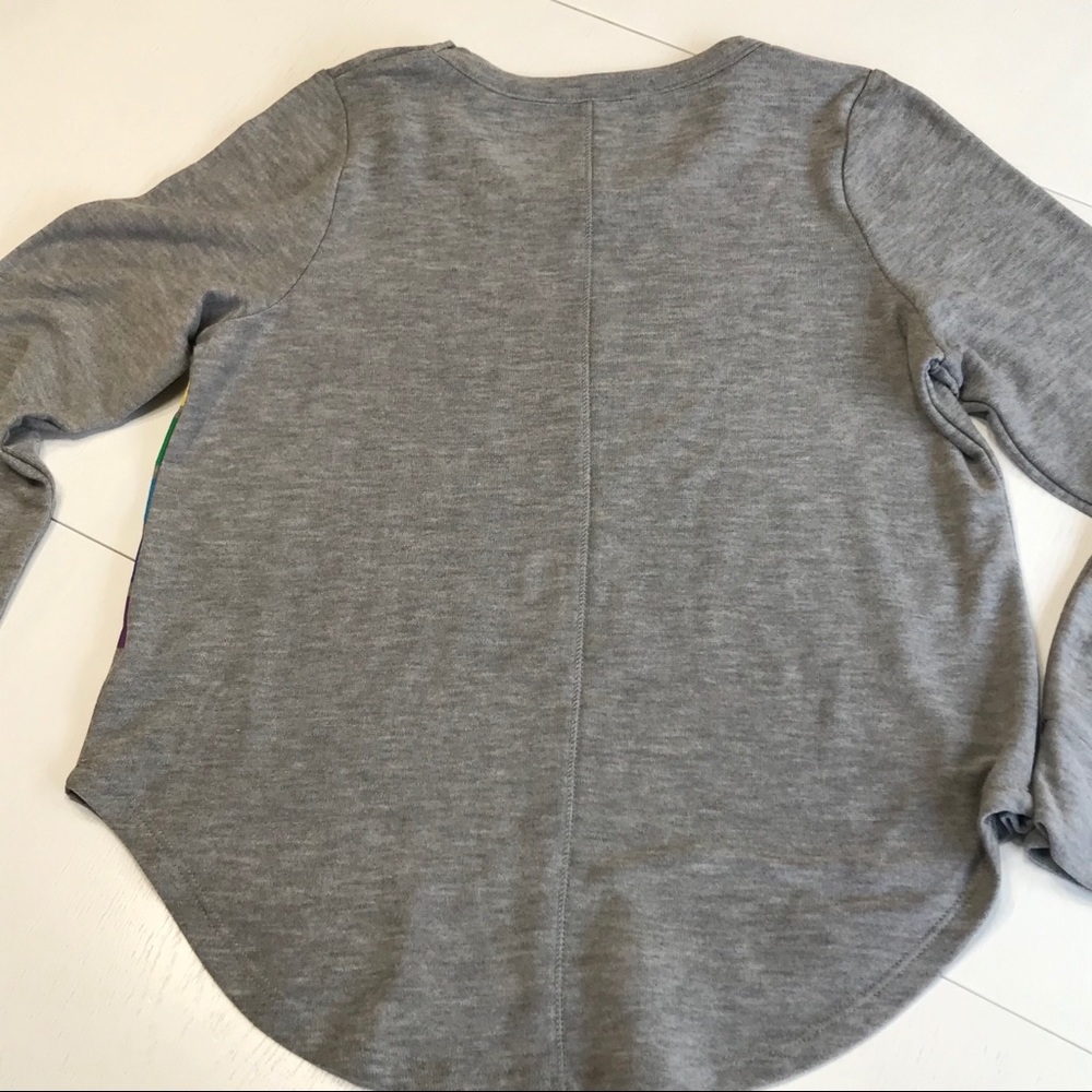 Chaser Rainbow Weekend cozy knit pullover shirt - Picture 8 of 8